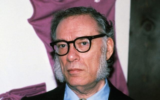 Portrait of author Isaac Asimov taken in February 1979 at his home in New York City. (AP Photo/Marty Reichenthal) Portrait of author Isaac Asimov taken in February 1979 at his home in New York City. (AP Photo/Marty Reichenthal)