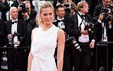 Bar Refaeli arrives for the opening ceremony and the screening of the film La Tete Haute (Standing Tall) at the 68th international film festival, Cannes, southern France, May 13, 2015. (Arthur Mola/Invision/AP)