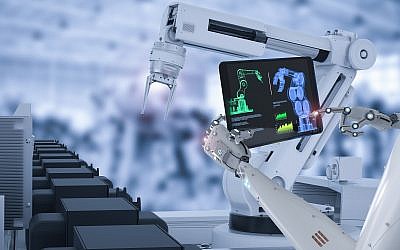 Illustrative image of robots in the manufacturing process (PhonlamaiPhoto; iStock by Getty Images)