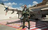 New Right candidate Matan Kahana before his discharge from the air force (Avichai Socher)