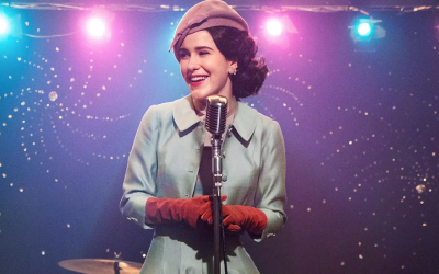 Rachel Brosnahan plays Midge Maisel in the Emmy-winning show 'The Marvelous Mrs. Maisel.' (Amazon Prime via JTA)