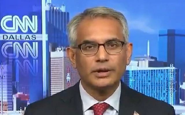 Shahid Shafi, Republican Party vice chairman in Tarrant County, Texas (Screen grab via CNN) Shahid Shafi, Republican Party vice chairman in Tarrant County, Texas (Screen grab via CNN)