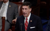 US Rep. David Kustoff speaking in Congress on anti-Semitism, Feb. 13, 2019. (Screenshot from C-Span via JTA)