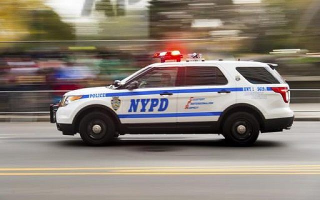 A New York Police Deparment vehicle. (AP) A New York Police Deparment vehicle. (AP)