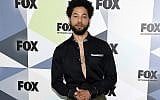 In this Monday, May 14, 2018 file photo, actor and singer Jussie Smollett attends the Fox Networks Group 2018 programming presentation after party at Wollman Rink in Central Park in New York.  (Photo by Evan Agostini/Invision/AP)