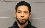 This February 21, 2019 photo released by the Chicago Police Department shows Jussie Smollett. (Chicago Police Department via AP)