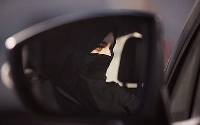 A student at the female-only campus of Effat University, sits for the first time in the driver's seat, during training sponsored by Ford Motor, in Jeddah, Saudi Arabia, Tuesday, March 6, 2018. (AP/Amr Nabil) A student at the female-only campus of Effat University, sits for the first time in the driver's seat, during training sponsored by Ford Motor, in Jeddah, Saudi Arabia, Tuesday, March 6, 2018. (AP/Amr Nabil)