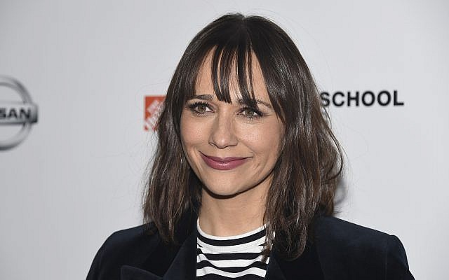 Rashida Jones attends the 10th Annual AAFCA Awards at the Taglyan Complex, Feb. 6, 2019, in Los Angeles. (Phil McCarten/Invision/AP) Rashida Jones attends the 10th Annual AAFCA Awards at the Taglyan Complex, Feb. 6, 2019, in Los Angeles. (Phil McCarten/Invision/AP)