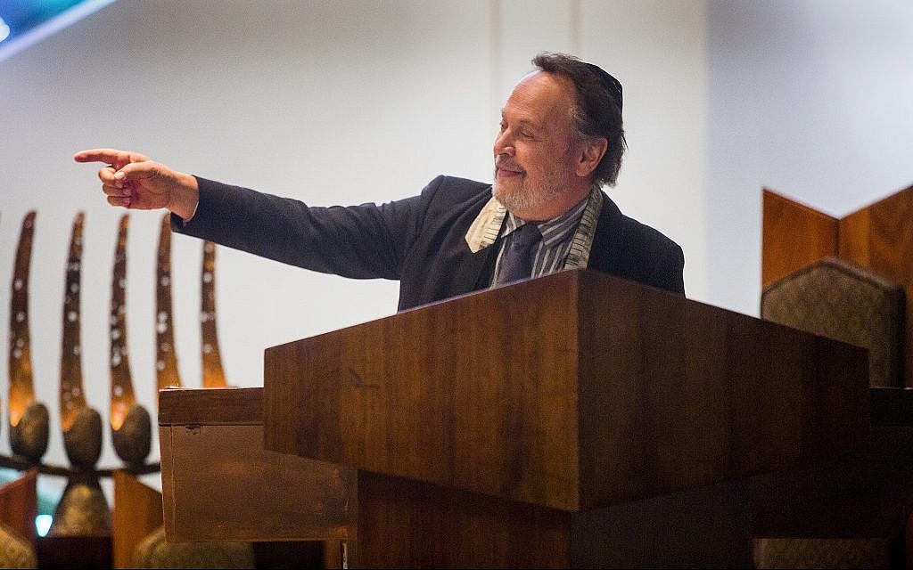Illustrative: Billy Crystal as the rabbi in 'Untogether.' (Courtesy Freestyle Digital Releasing)
