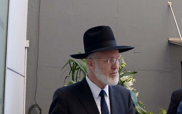 Argentina's chief rabbi Gabriel Davidovich at a ceremony at the site of the 1992 attack at the Israeli embassy in Buenos Aires, Argentina, on September 11, 2017. (Avi Ohayon/GPO) Argentina's chief rabbi Gabriel Davidovich at a ceremony at the site of the 1992 attack at the Israeli embassy in Buenos Aires, Argentina, on September 11, 2017. (Avi Ohayon/GPO)