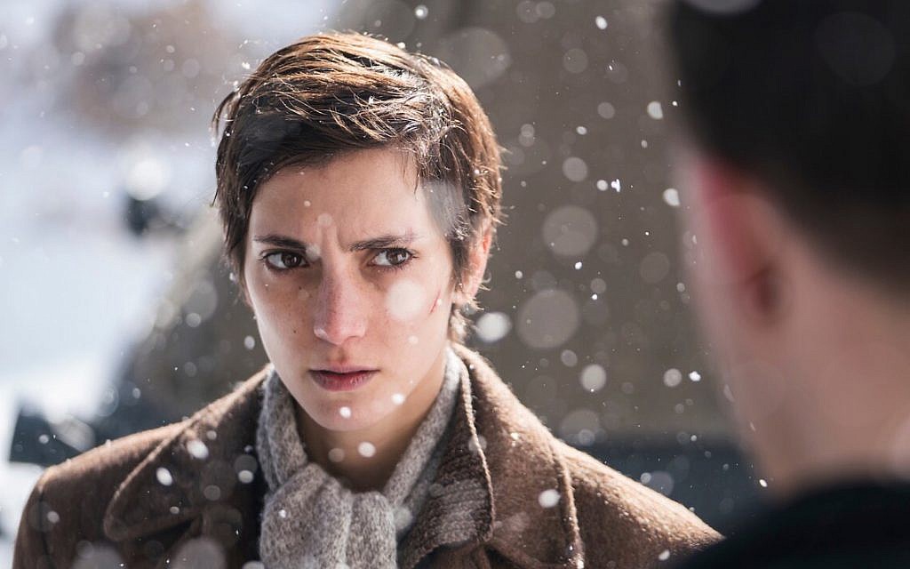 In the new Holocaust dramatic film 'The Bird Catcher,' Norwegian Jewish teenage girl Esther (Sarah-Sofie Boussnina) is shown posing as a non-Jewish boy named Ola to survive persecution by the Nazis and collaborators. (Courtesy)