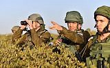 IDF chief Aviv Kochavi visits Southern Command in undated photograph. (Israel Defense Forces)