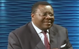 Cameroon's Deputy justice minister Jean de Dieu Momo speaks to the Crtv network on Sunday, February 3, 2019 (screenshot)
