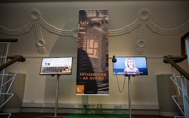 The Living History Forum in Stockholm, February 27, 2019. (Jonathan NACKSTRAND/ AFP)
