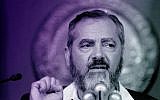 Meir Kahane in 1985 (Bettmann/Getty Images)