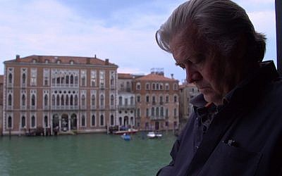 Stephen Bannon in a scene from 'The Brink.' (Courtesy Magnolia Pictures)