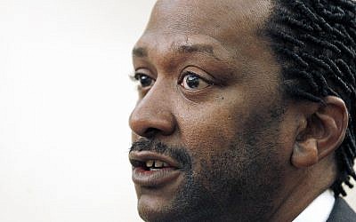 James Stern is seen at a news conference in Jackson, Mississippi, June 14, 2012. (AP/Rogelio V. Solis)