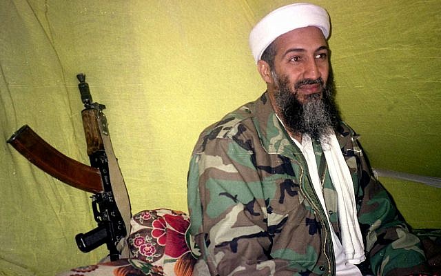 In this December 24, 1998, file photo, al-Qaeda leader Osama bin Laden speaks to a group of reporters in the mountains of Helmand province in southern Afghanistan. (AP Photo/Rahimullah Yousafzai, File) In this December 24, 1998, file photo, al-Qaeda leader Osama bin Laden speaks to a group of reporters in the mountains of Helmand province in southern Afghanistan. (AP Photo/Rahimullah Yousafzai, File)