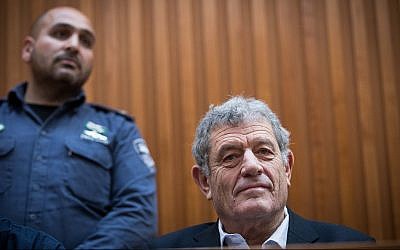 Miki Ganor attends a hearing at the Supreme Court in Jerusalem on March 22, 2019. (Yonatan Sindel/Flash90)