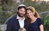 Shlomo Mark (L) and his wife Yiska in an undated photo. (Courtesy)