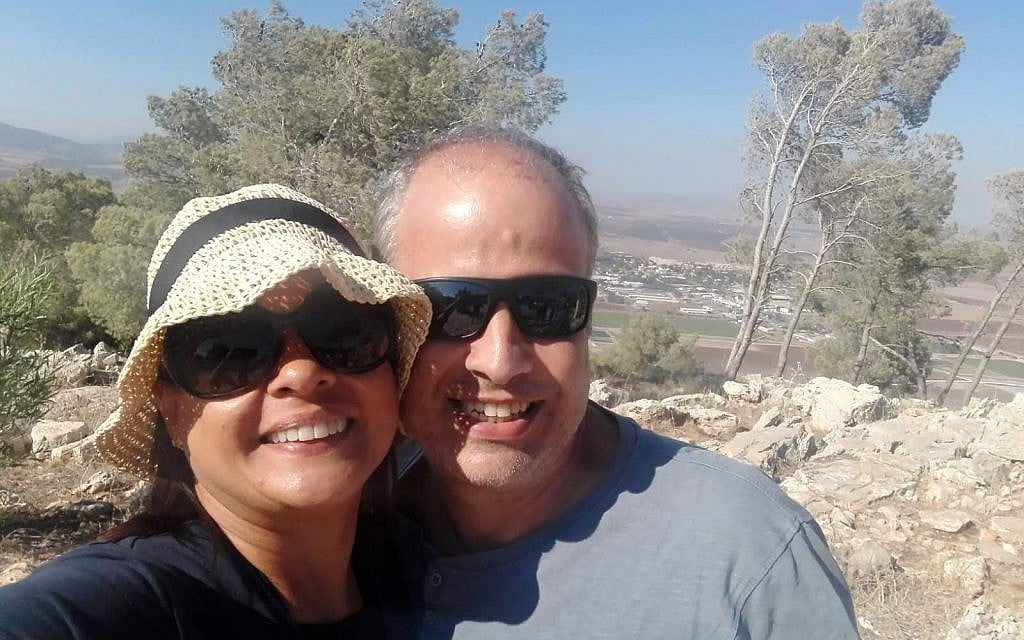Moises and Monica Ayach. (Courtesy)