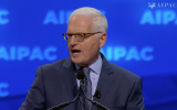 AIPAC CEO Howard Kohr speaks at the AIPAC policy conference in Washington DC on March 24, 2019 (AIPAC screenshot)