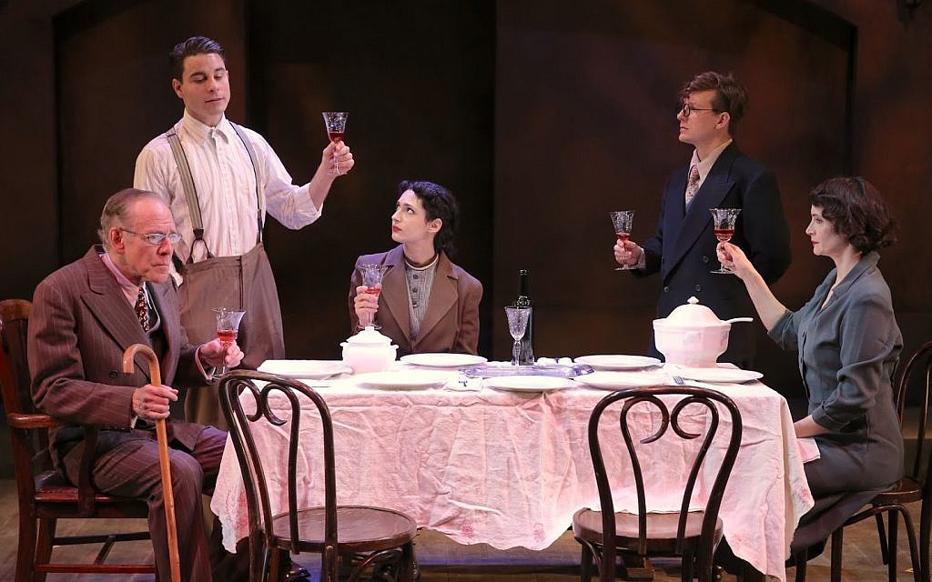 A scene from 'Vilna,' a new play by Ira Fuchs. (Carol Rosegg)