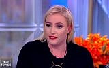Meghan McCain on ABC's The View (YouTube screenshot)