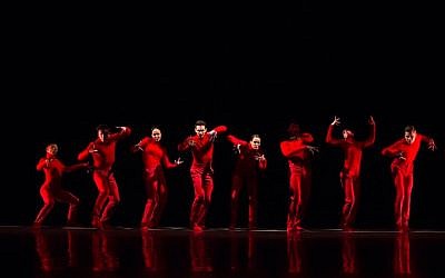From the Aspen Sante Fe Ballet's performance of 'Huma Rojo' (Courtesy Aspen Santa Fe Ballet)