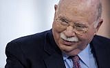 Michael Steinhardt, chairman of WisdomTree Investments Inc., speaks during an interview in New York, US, on April 12, 2012. (Scott Eells/Bloomberg via JTA)