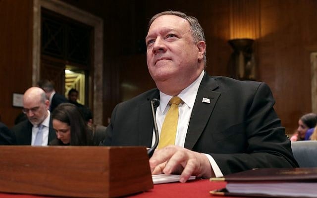 US Secretary of State Mike Pompeo appears before the Senate Appropriations Committee's State, Foreign Operations and Related Programs Subcommittee in the Dirksen Senate Office Building on Capitol Hill on April 9, 2019 in Washington, DC (Chip Somodevilla/Getty Images/AFP) US Secretary of State Mike Pompeo appears before the Senate Appropriations Committee's State, Foreign Operations and Related Programs Subcommittee in the Dirksen Senate Office Building on Capitol Hill on April 9, 2019 in Washington, DC (Chip Somodevilla/Getty Images/AFP)