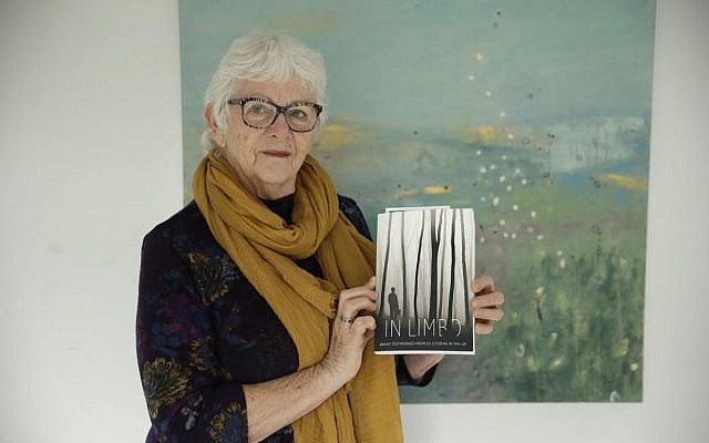 Elly Wright, a Dutch painter who has lived in Britain for 51-years, poses for photographs with a copy of the book "In Limbo", in which her Brexit testimonial story is one of those featured, at her home in Epsom, on the south west edge of London, Wednesday, April 10, 2019. Britain’s seemingly endless debate over leaving the European Union has brought division, strife and fear of foreigners, and the trauma has shattered Wright's sense of belonging. (AP Photo/Matt Dunham) Elly Wright, a Dutch painter who has lived in Britain for 51-years, poses for photographs with a copy of the book "In Limbo", in which her Brexit testimonial story is one of those featured, at her home in Epsom, on the south west edge of London, Wednesday, April 10, 2019. Britain’s seemingly endless debate over leaving the European Union has brought division, strife and fear of foreigners, and the trauma has shattered Wright's sense of belonging. (AP Photo/Matt Dunham)