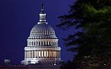 The dome of the US Capitol on April 18, 2019, in Washington. (AP Photo/Patrick Semansky)