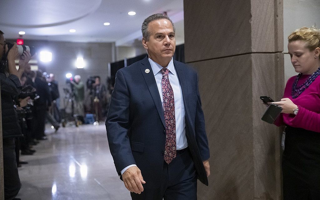 US Rep. David Cicilline leaves the House Democratic Caucus leadership elections at the Capitol in Washington, Wednesday, Nov. 28, 2018. (AP Photo/J. Scott Applewhite) US Rep. David Cicilline leaves the House Democratic Caucus leadership elections at the Capitol in Washington, Wednesday, Nov. 28, 2018. (AP Photo/J. Scott Applewhite)