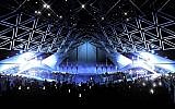 The planned stage of Eurovision 2019 in Tel Aviv (Courtesy Eurovision 2019)