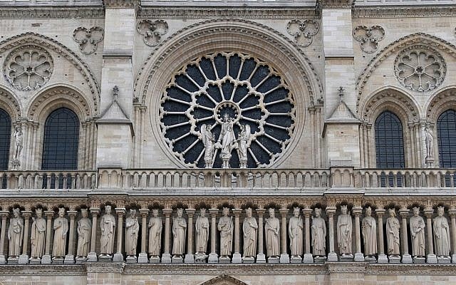 The Gallery of Kings on the facade of Notre Dame Cathedral (CC BY Serge Melki/Wikimedia Commons) The Gallery of Kings on the facade of Notre Dame Cathedral (CC BY Serge Melki/Wikimedia Commons)