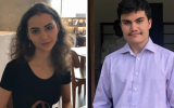 Daniel and Amelie Linsey (R-L) , two Jewish victims of the Easter Sunday terror attacks in Sri Lanka, on April 21, 2019. (Courtesy via Jewish News)