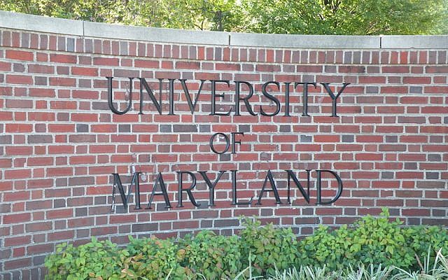 The University of Maryland (Wikimedia Commons via JTA)