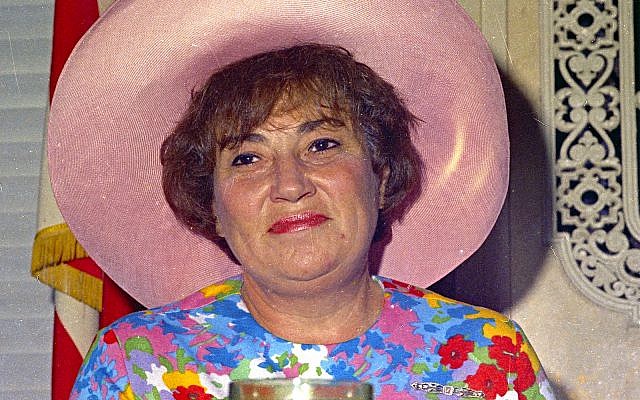 US Rep. Bella Abzug (D-N.Y.) in 1971, wearing one of her trademark hats. (AP Photo)
