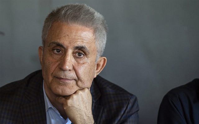Turkish cartoonist Musa Kart attends a press conference held by opposition journalists in Istanbul, April 22, 2019. (AFP/Yasin Akgul) Turkish cartoonist Musa Kart attends a press conference held by opposition journalists in Istanbul, April 22, 2019. (AFP/Yasin Akgul)