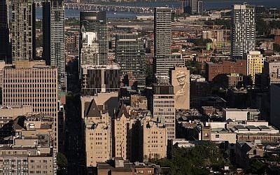 Illustrative: the skyline of Montreal, Canada, June 2, 2018. (Hadas Parush/Flash90)