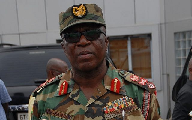 Major General Francis Vib-Sanziri of Ghana, Head of the UNDOF peacekeeping force in the Golan Heights, who died April 19, 2019 (Courtesy/UN) Major General Francis Vib-Sanziri of Ghana, Head of the UNDOF peacekeeping force in the Golan Heights, who died April 19, 2019 (Courtesy/UN)