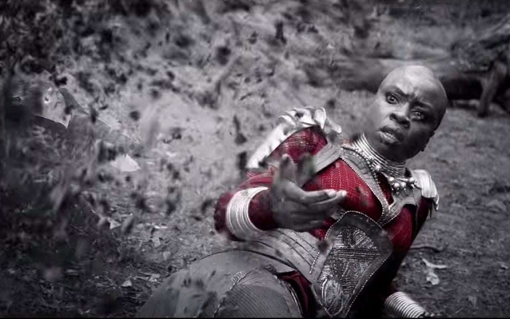 Danai Gurira as Okoye in 'Avengers: Endgame.' (Courtesy Marvel Studios)