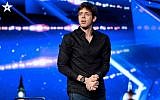 Guy First at his audition for Britain's Got Talent on April 13, 2019. (Facebook)