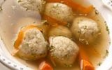 Traditional Passover matzah ball soup. (jrwasserman; iStock by Getty Images)