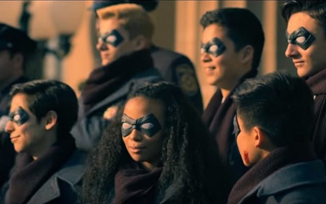 A screen capture from the Netflix superhero series 'The Umbrella Academy' (screen capture: Netflix) A screen capture from the Netflix superhero series 'The Umbrella Academy' (screen capture: Netflix)