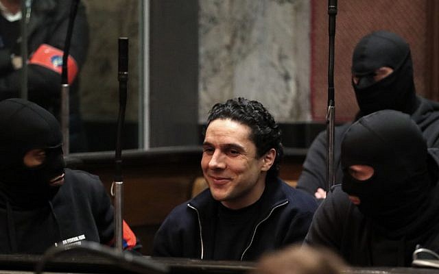 In this file photo taken on March 12, 2019, Mehdi Nemmouche looks on during the verdict at his trial for a 2014 terrorist attack at the Jewish Museum in Brussels at The Brussels Justice Palace in Brussels (YVES HERMAN / POOL / AFP) In this file photo taken on March 12, 2019, Mehdi Nemmouche looks on during the verdict at his trial for a 2014 terrorist attack at the Jewish Museum in Brussels at The Brussels Justice Palace in Brussels (YVES HERMAN / POOL / AFP)