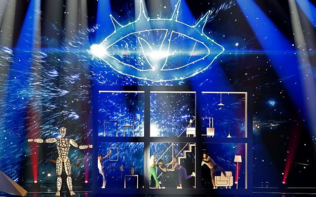 Spain's Miki performs the song "La Venda" during rehearsals on the eve of the final of the 2019 Eurovision Song Contest 2019 in Tel Aviv, on May 17, 2019. (Jack Guez/AFP)