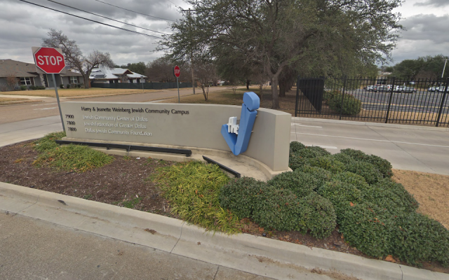 A view of the Aaron Family Jewish Community Center of Dallas (Google Street View via JTA) A view of the Aaron Family Jewish Community Center of Dallas (Google Street View via JTA)