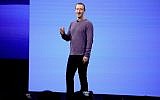 Facebook CEO Mark Zuckerberg makes the keynote speech at F8, the Facebook's developer conference, Tuesday, April 30, 2019, in San Jose, Calif. (AP Photo/Tony Avelar )